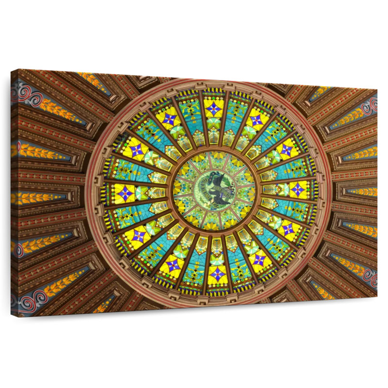 Illinois Capitol Frieze, 8" H x 12" W