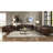 Diep Pillow Top Arm Loveseat in Distress Chocolate-104902510-104902511