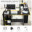 Kesar L-Shaped Writing Desk