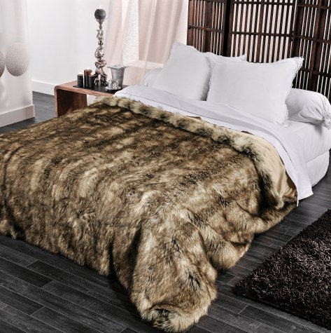 Dandridge Animal Print Bedspread, 230 x 250 cm