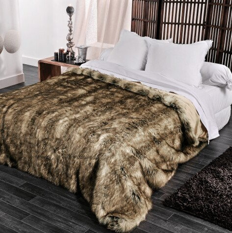Union Rustic Dandridge Animal Print Bedspread, 150 x 200 cm