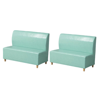 Banc rembourré en similicuir Kokitus