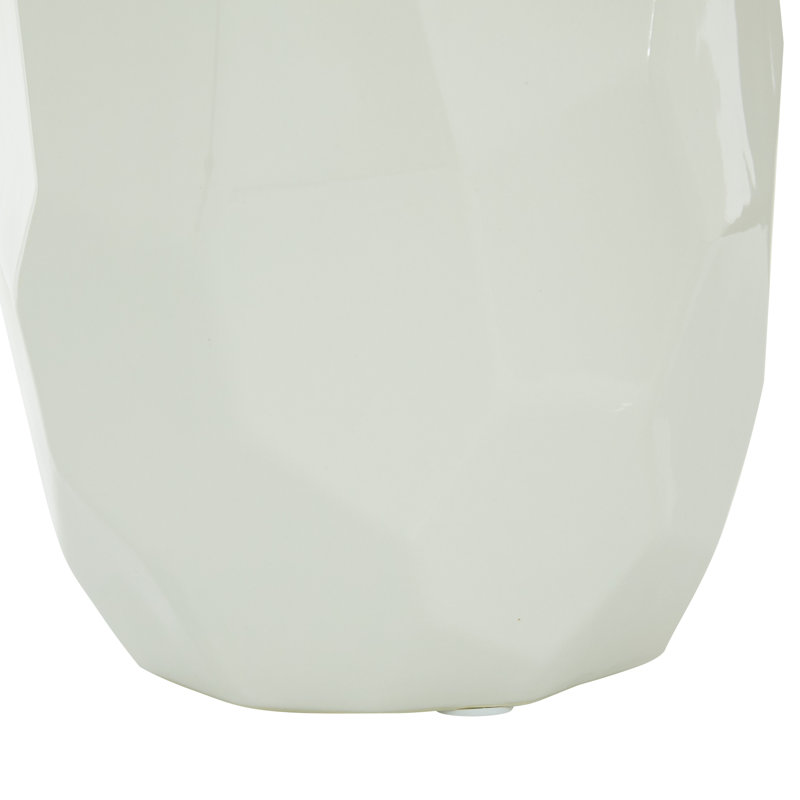 White 16.25'' Ceramic Table Vase