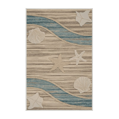  Tapis bord de mer lavable Minimalist Plus