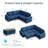  Sherry 81'' Upholstered Modular Sectionals with Ottoman, Pull-out Sofa, Storage Chaise, USB Charging & Cup Holders-695833143-672307534