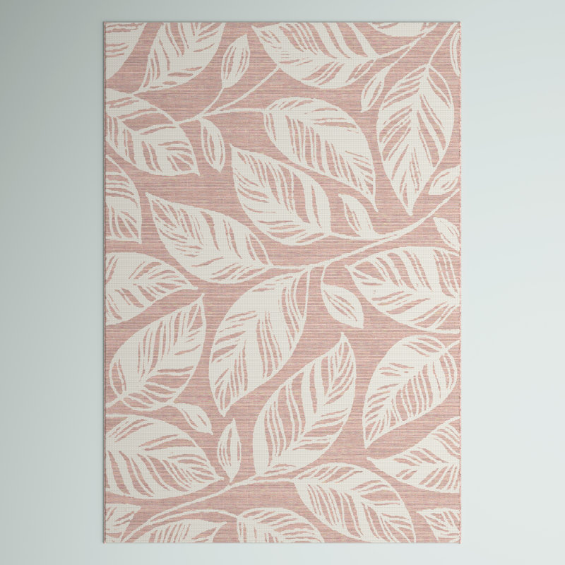 Lorelai Floral Hand Woven Indoor / Outdoor Area Rug, Rectangle 160 x 230cm