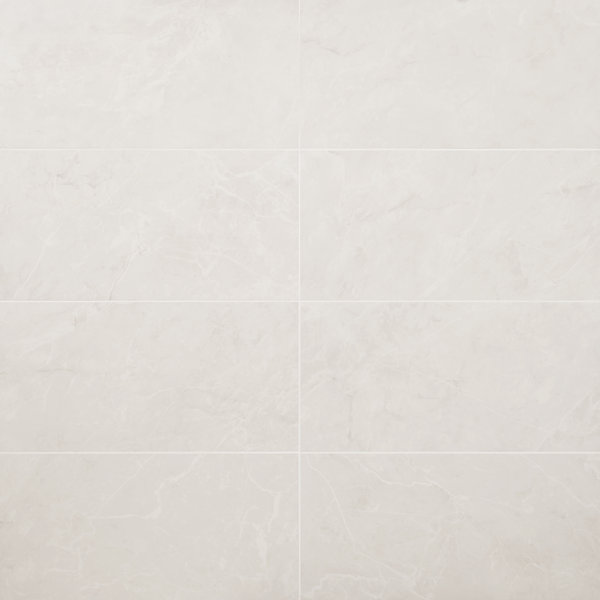Dapple 11.81 In. X 23.62 In. Marble Look Matte Porcelain Floor And Wall Tile (11.62 Sq. Ft. / Case)