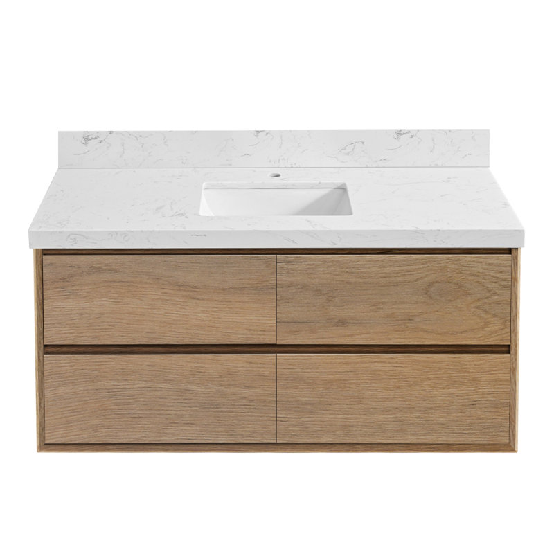 Ensemble de meuble-lavabo mural 48 po, 48"