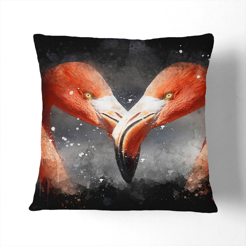 Pink Flamingo Vol.3 Scatter Cushion, 55cm H x 55cm W x 20cm D