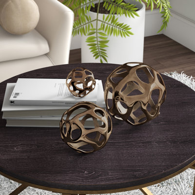 Kibler 3-Piece Metal Sculpture