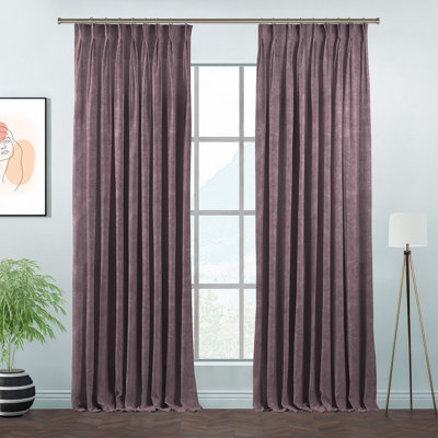 Room Darkening Single Curtain Panel