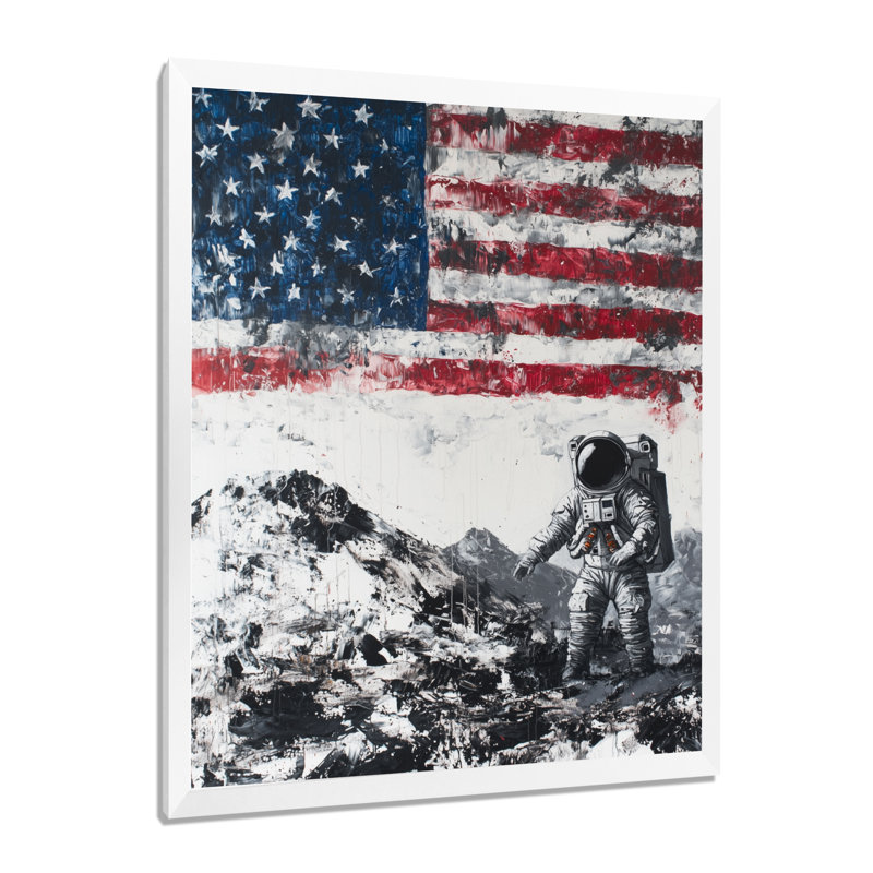 Scurio - Fantasy Wall Art Living Room, H 20 po x l 12 po, Reproduction encadrée d'une seule photo, Blanc