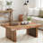 Chaliyah 2 - Piece Solid Wood Living Room Table Set-96544030