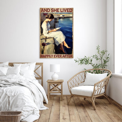 «Dukene And She Lived Happily Ever After», impression sur toile