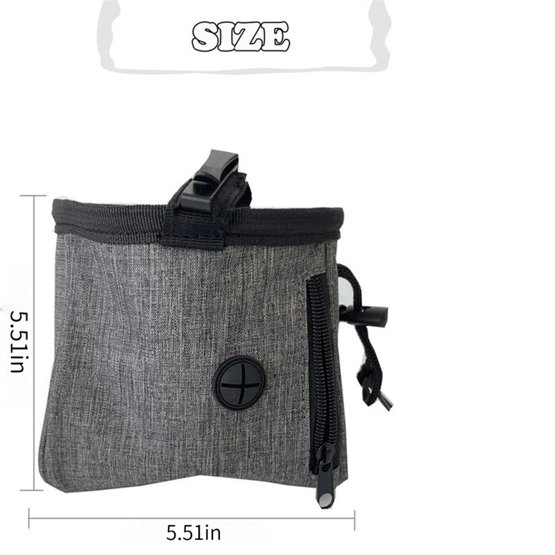 Sac de dressage pour chien, Gris