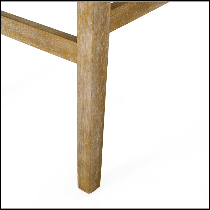 Tabouret de bar moderne rembourré avec base en bois robuste, conçu pour le confort et le style dans les espaces de salle à manger contemporains.