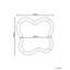 Deora Glass Novelty Mirror
