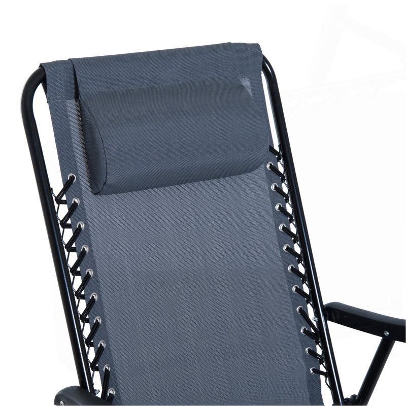Ensemble bistro 3 pièces avec chaise berçante d'extérieur et table basse pliante avec table basse en verre