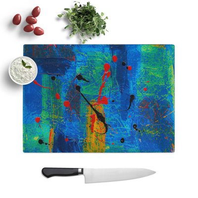 Tempered Glass Art Painting Vol.288 Chopping Board