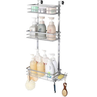 Rebrilliant Lainhart Suction Stainless Steel Shower Caddy