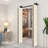 Paneled MDF Composite Double Bifold Barn Doors with Installation Hardware Kit-86925209-87327913
