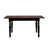 Akeeyla Extendable Dining Table & Chairs Set (5 Pieces), Black & Walnut | 100% Beech Wood Legs & Chairs, MDF Coated Beech Wood Top | Table Size: 31.5 x 47.2 x 30.3 in (Open: 31.5 x 63.0 x 30.3 in) | Stylish & Functional for Modern Dining Spaces