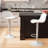 Paytton Swivel Upholstered Adjustable Height Counter Stool with Metal Frame-1208844898