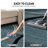 Tolchester Abstract Blue/Gray/Black Area Rug-879766541