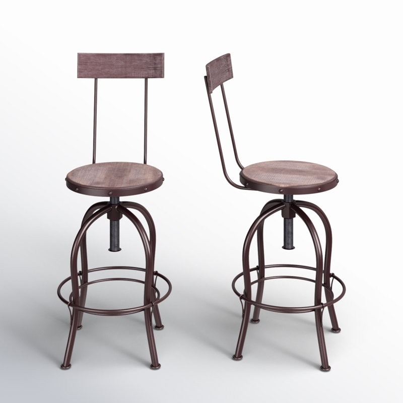 Tabouret de bar à hauteur réglable Dodge Lupita
