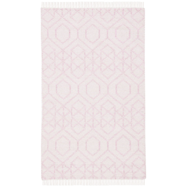 Tapis géométrique en coton tissé à la main Montauk, Rectangulaire 3 pi x 5 pi