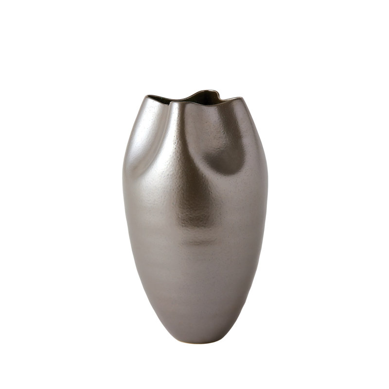 Plait Vase-Silver Haze-Tall