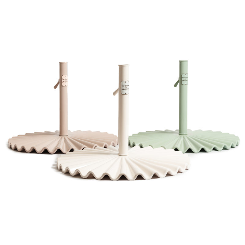 Base The Clamshell - 55 lb, Blanc antique