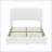 Full Bed with Adjustable Boucle Cloud Headboard