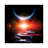 Sun Eclipse Waters Reflection And Planets by Bruce Rolff - Wrapped Canvas Print-520496774