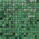 Emerald J 5/8" x 5/8" Glass Mosaic