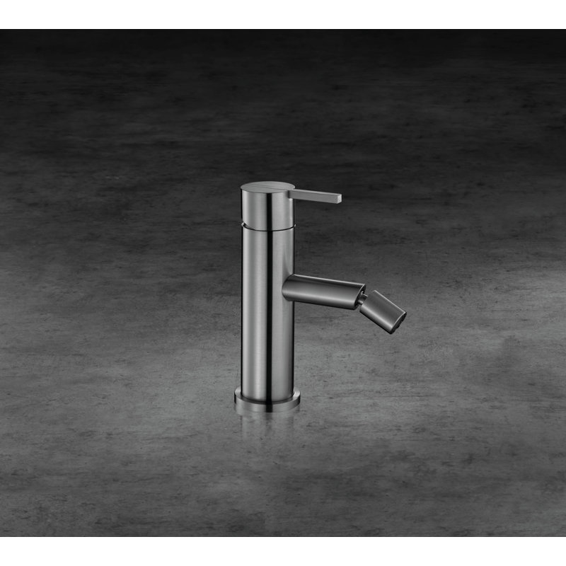 Acquaco Linki Stylo Deck Mount Single-Hole Single Handle Bidet Faucet with 4-1/4'' Spout Reach, Polished Gold PVD
