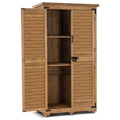 Armoire de rangement de jardin avec casiers l 3 pi x P 2 pi Garden