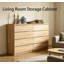 Ensemble de rangement à 4 tiroirs pour chambre à coucher, salon, ensemble de 2