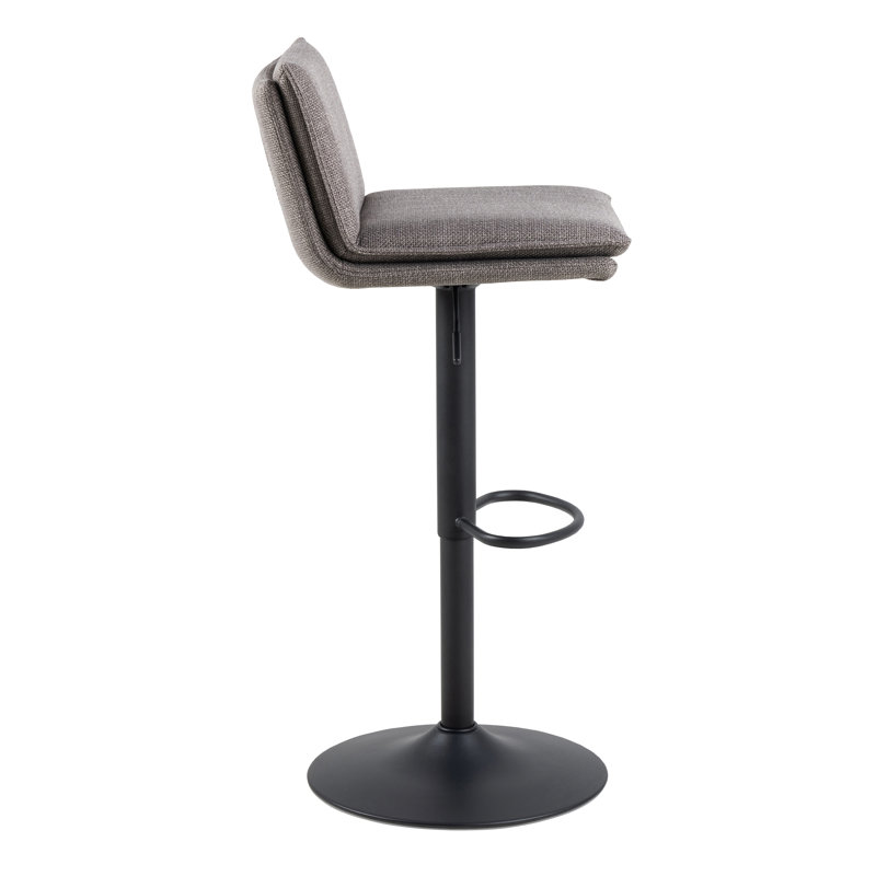 Bornier Upholstered Adjustable Height Counter Stool
