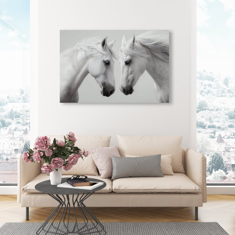 Twin Souls II Print by Oliver Gal, 10"H x 15"W, Gallery Wrapped