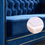 Canapé Chesterfield en velours 84,65 po