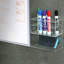 Acrylic Wall-Mounted 2-Tier 10-Slot Pen Holder Desk Organiser