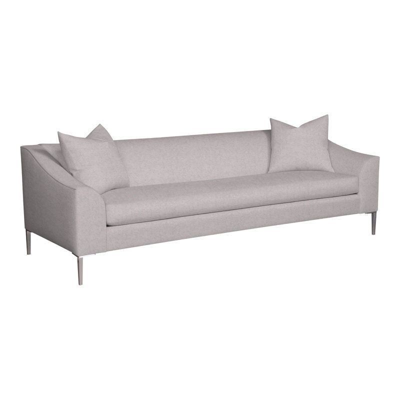 Tess Bench Seat Sofa, Nadia Linen 100% Polyester