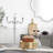 24'' H Aluminum Tabletop Candelabra