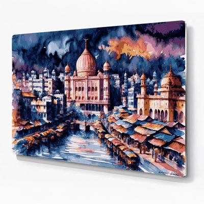 Art mural mauve en cités, villes, Dhaka