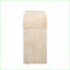 Table basse rétro en bois naturel avec 2 tiroirs, polyvalente pour le vestibule / bureau à domicile, facile à assembler