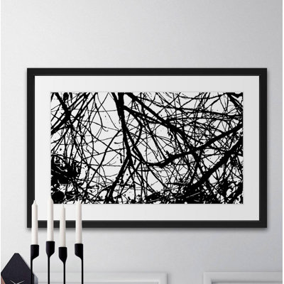 Branches Entwined - Impression de cadre photo sur papier