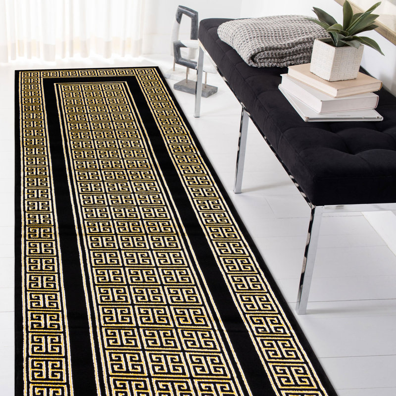 Runner Fechteler Geometric Area Rug, Runner 80 x 200cm