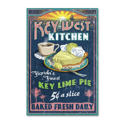 Publicité rétro sur toile Kadey Cuisine