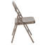 Double Braced Metal Folding Chair-1898137930